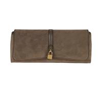 Stella McCartney - Ryder Pochette Effetto Scamosciato - - Bags - Donna - Marrone - ONE SIZE
