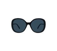 Stella Mccartney Sc40073i Occhiali Da Sole Donna Nero Rotondo Grigio 58mm