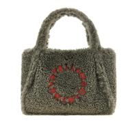 Stella McCartney - Teddy-Effect Logo Tote - - Bags - Donna - Grigio - ONE SIZE
