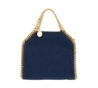 Stella McCartney - Borsa a mano Mini Falabella camoscio sintetico - - Bags - Donna - Blu - ONE SIZE