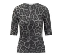 Stella McCartney - Top con Stampa Leopardata - -Blouses & Shirts -Donna -Grigio -M