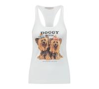 Stella McCartney, ,Tops ,Donna ,Bianco ,M Jeff Koons Tank