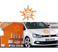 STELLA NOTE MUSICALI, Adesivo In Vinile Versione V2A