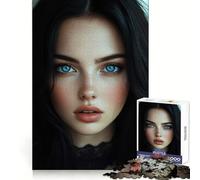 Stella - Puzzle Fashionista da 1000 pezzi per adolescenti, gioco stimolante, divertente e rilassante, taglio preciso, regalo di Natale 50x75cm