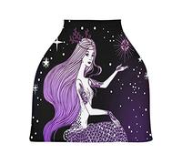 Stella Sirena Da Sogno Auto per Bambini Passeggino Tettoia Copri Seggiolino Copertura Infermieristica per L'Allattamento Al Seno All-In-1 Morbido Traspirante Elastica Tettuccio