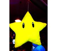stella star super Mario bros 26 cm nintendo colore giallo pelusche cotone
