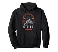 Stella Sundown appoggiato nella barra spaziatrice regina di frontiera Felpa con Cappuccio
