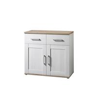 Stella Trading Cassettiera Romance in larice Siberiano, Rovere San Remo, cassettiera in Stile Rustico Molto capiente per Il Soggiorno, 93 x 89 x 45 cm (Larghezza x Altezza x profondità)