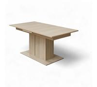 Stella Trading INA Tavolo da pranzo allungabile in effetto rovere Riva certificato FSC - Tavolo allungabile per soggiorno e sala da pranzo - 180 - 220 x 77 x 90 cm (larghezza x altezza x profondità)
