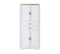 Stella Trading JASMIN - Armadio da ufficio in pino chiaro, effetto rovere Artisan, con cassetti e porte, set completo, 86 x 204 x 38 cm (larghezza x altezza x profondità)