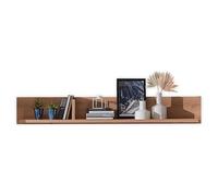 Stella Trading Mensola da parete in effetto rovere antico con certificazione FSC, di alta qualità e versatile, 150 x 22 x 22 cm (larghezza x altezza x profondità)