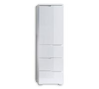 Stella Trading Spice, Legno, Bianco, 40 x 134 x 32 cm