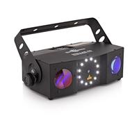 Stellar LED Multi FX da 40 W, Luce Stroboscopica e Laser di Gear4music