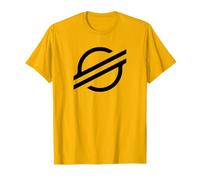 Stellar XLM Logo Crypto Yellow Maglietta