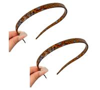Stellaya Headband, Stellaya Curved Headband, Hair Band Designed for Eyewear Headbands, Hair Bands for Women's Hair, No Pressure, No Headache, Comfortable Headbands For Women (Blue & Brown)