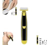 Stellaya - Stellaya Shaver, Stellaya Full Body Washed Wet & Dry Shaver con 4 tipi di pettini di lunghezza limitata, rasoio impermeabile per l'igiene maschile, Stellaya Electric Hair Trimmer (1pcs)