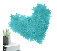 Stelle - Adesivi per soffitto, decorazione stellata fluorescente non lascia traccia, adesivo da parete per decorazione soffitto stanza Demaxiyad