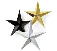 Stelle assortite 3D da appendere, 45,7 cm, carta, confezione da 3