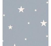 Stelle Che Brillano Nel Buio Carta Da Parati Grigia - As Creation 324403 Nuovo