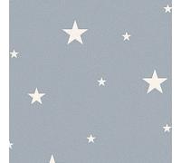 Stelle Che Brillano Nel Buio Carta Da Parati Grigia - As Creation 324403 Nuovo