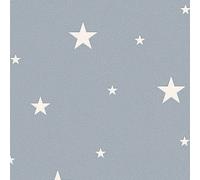 Stelle Che Brillano Nel Buio Carta Da Parati Grigia - As Creation 324403 Nuovo