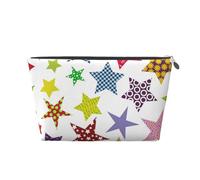 Stelle colorate luminose, Borsa da toilette Borsa per trucco Borsa per cosmetici Borsa da toilette da viaggio portatile