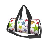 Stelle colorate luminose, Borsone da viaggio di grande capacità Borsa rotonda Borsa da viaggio sportiva Borsa da viaggio Borsa da fitness