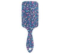 Stelle Colorful amichevole spazzola per capelli sani Progettato massaggiatore testa per capelli lisci con manico ergonomico cepillo para pelo rizado