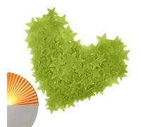 Stelle da soffitto che si illuminano al buio, 100 stelle fluorescenti, adesivi da 12 cm, non lasciano traccia, decorazione brillante per bambini, giocattoli, decorazione della stanza, stanza dei