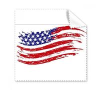 Stelle e strisce specifiche America bandiera occhiali panno di pulizia Gift Phone Screen Cleaner 5PCS