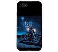 Stelle fantastiche con moto per piloti notturni Custodia per iPhone SE (2020) / 7/8