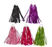 Stelle filanti per manubrio della bicicletta per bambini, divertenti e colorate, per un maggiore piacere di guida (viola)