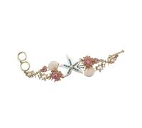 Stelle marine Bracciale Moda Gioielli Mare Temi Bracciale Bracciale Perline Gioielli Cozze Ciondolo Collana Lega Texture Per Le Donne Donne Accessori, necklace, come descritto, come descritto
