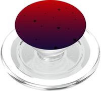 Stelle nere su rosso PopSockets PopGrip per MagSafe