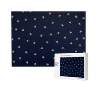 Stelle scintillanti rosa blu scuro e oro rosa,Puzzle in legno da 500 pezzi, gioco di famiglia, puzzle per adulti e adolescenti, decorazioni per la casa