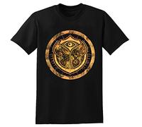 Stellen Tomorrowland Trance Festival Men's T-Shirt Unisex Black Cotton Print Tee Shirts XL
