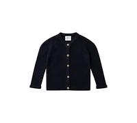 Stellou & friends - Cardigan in maglia per bambina e bambino con bottoni in stile legno | Abbigliamento per neonati di qualità superiore in 100% cotone - IV V, Blu scuro, 52-56