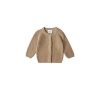 Stellou & friends Cardigan per ragazze e ragazzi | Abbigliamento per bambini di alta qualità in 100% cotone - I V, beige., 110/116 cm