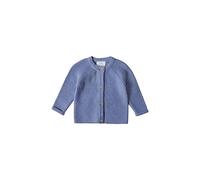 Stellou & friends Cardigan per ragazze e ragazzi con bottoni effetto legno | Abbigliamento per bambini di alta qualità in 100% cotone - IV V, Lilla, 62/68 cm
