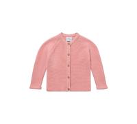 Stellou & friends Cardigan per ragazze e ragazzi con bottoni effetto legno | Abbigliamento per bambini di alta qualità in 100% cotone - IV V, Colore: rosa., 62/68 cm