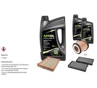 Stellox Controllo Set Areol Eco Protezione 5W-30 7L per BMW X5 E70 3.0 Si