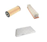 STELLOX Controllo set Set di filtri abbinati per Mercedes classe-C W203