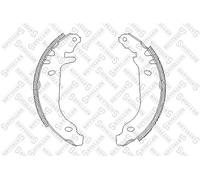STELLOX Set Di Freni A Tamburo Posteriore Per Renault Twingo I C06