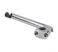 Stelo a collo di cigno in lega di alluminio, portata 40 mm per lunghezza 220 mm, progettato per applicazioni con forcella anteriore di 22,2 mm di diametro (40 x 22,2 x 22,2 x 220)