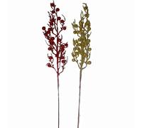 Stelo bacca per albero di natale fiore pallina addobbi decorazioni natalizi set3