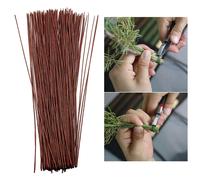 Stelo di fiori artificiali a filo da 100x per composizioni floreali Stelo di