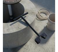 Stelo Estensione Valvola PVC Universale Asta Prolunga Valvola Interrata