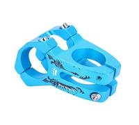 Stelo Manubrio della Bicicletta in Lega di Alluminio 31,8Mm Manubrio per Bici da Ciclismo All'Aperto (Blue)