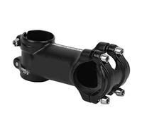 Stelo per bicicletta in lega di alluminio nero ad alta resistenza, stelo per bici da strada e bici da montagna, accessorio da ciclismo leggero e durevole con angolo di ±7° adatto (888BALI80)