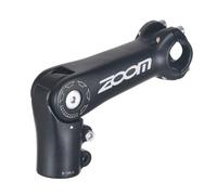 Potenza VTT - urbano - trekking zoom regolabile rialzo alluminio nero opaco 31.8